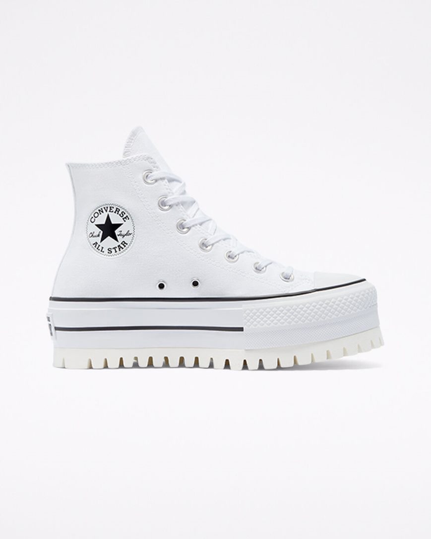 Tenisky Vysoke Converse Chuck Taylor All Star Trek Panske Biele | SK EUWPR7